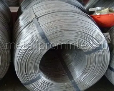 фото Катанка стальная от 1.2 до 12мм мягкая для увязки ст.1КП 0сп и сталиста