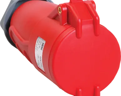 фото Розетка переносная силовая 32A, 3P+E, 380V, IP44 (CEW 332 C6) 2CMA102040R1000 ABB