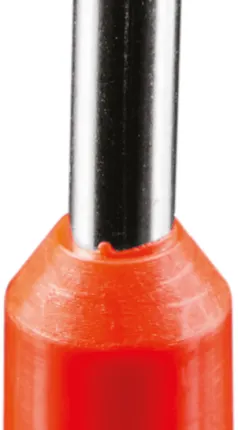 Фото №0 Наконечник-гильза изол. (НШвИ) 1.5-8 NET-Е1508 71 091 красн. (уп.100шт) Navigator 71091