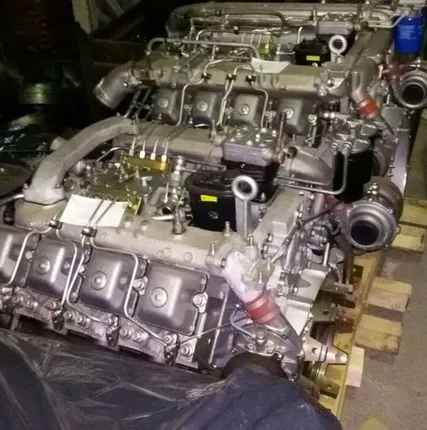 Фото №0 Двигатель (240 л.с., рем. ТНВД 337-40, к/вал Р0) 740.11-400-Р1Т0