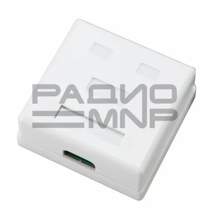 Фото №0 Розетка компьютерная 2гнезда RG-45 8P8C Cat 5Е &quot;Proconnect&quot;