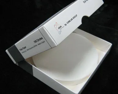 фото Фильтры обеззоленные Чёрная лента 300 шт. (диаметр 90 мм)