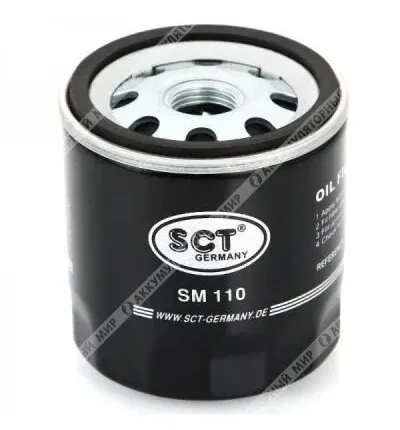 Фото №0 Фильтр масляный SCT SM110 (W7008, GB-1201, LC-1610) FORD / VOLVO