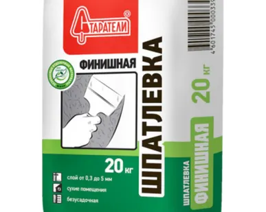 фото Шпаклевка гипсовая финишная старатели 20 кг