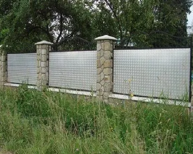 фото Лист алюминиевый рифленый 3х1200х3000мм Квинтет, Диамант