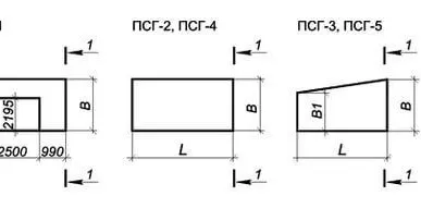 фото Стеновая панель  ПСГ 1;2  h=2100-2300