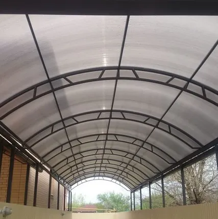 Фото №0 Навес из СПК 01