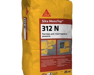 фото Ремонтный состав Sika MonoTop-312 N, 25кг
