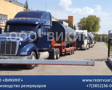 фото Резервуар стальной 10-150м3 для АЗС