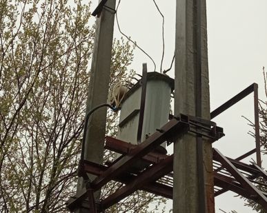 фото Трансформаторная подстанция и ЛЭП