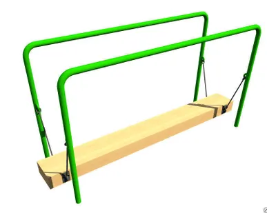 фото Качающееся бревно. Габаритные размеры: 1840х640х800