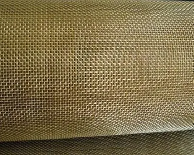 фото Сетка латунная ГОСТ 6613-86 полутомпаковая ячейка 0,28мм d=0,14мм