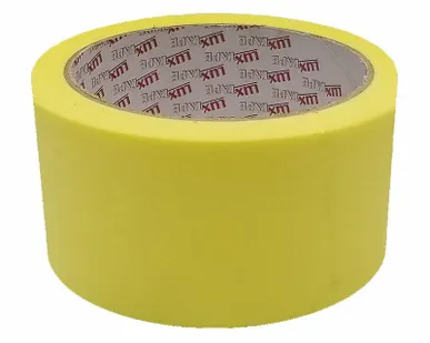 фото Скотч малярный 50м х 50мм желтая Luxtape