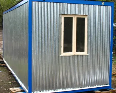 фото Бытовка 6,0*2,4*2,4м металлическая