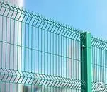 фото Забор Ограждение 3D в цинке