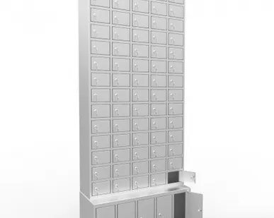 фото Шкаф мелкоячеечный для сотовых телефонов ШМЯ-96