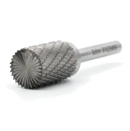 Фото №0 Борфреза твердосплавная Bohre цилиндрическая с торцовыми зубьями, тип В 19-25-М-06-L70