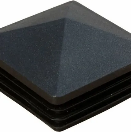 Фото №0 Заглушка 80*80 декор черная