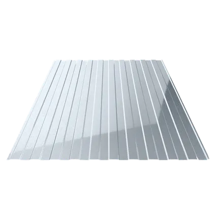 Фото №0 Профнастил оцинкованный высота: 2,5 м. толщина: 0,45 мм. тип: С20 цвет: цинк