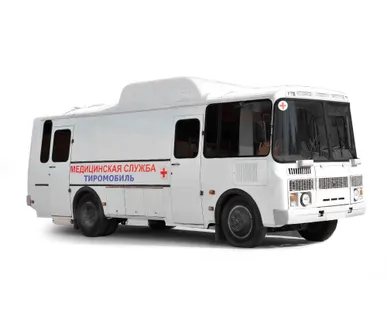фото Передвижной медицинский комплекс «Тиромобиль» ВМК-3033-08 на базе автобуса ПАЗ-32053