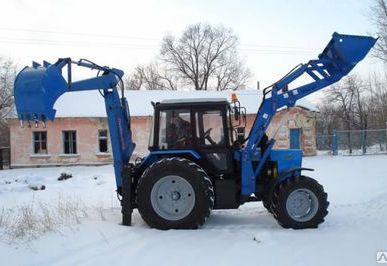 фото Услуги экскаватора-погрузчика на базе трактора Беларусь МТЗ 82