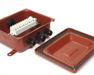 фото Коробка клеммная У-614А н/у металл 245х210х87мм 10 клемм IP54 Россия