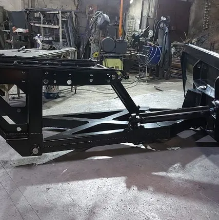 Фото №0 Отвал бульдозерный усиленный поворотный гидравлический ОБ-2,4Г на МТЗ-82