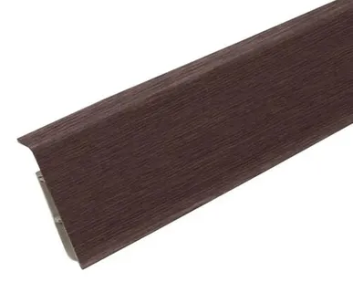 фото Плинтус Ideal Деконика 85 мм Каштан 351