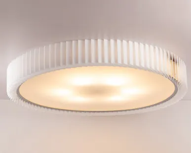 фото Потолочный светильник из оргстекла Rotor acrylic 1000