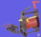 фото Лебедка барабанная ЛР-1 L-60 оцинк.