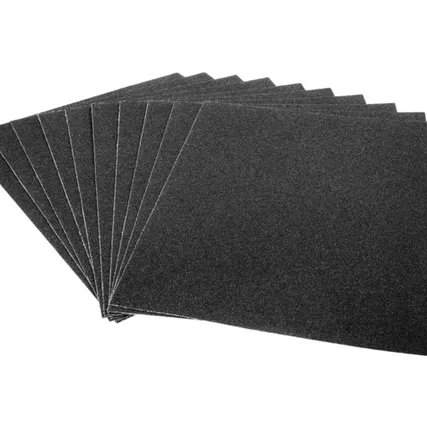 Фото №0 Шкурка шлифовальная Р120 (ткань) 230х280 //10