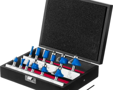 фото Фрезы по дереву в наборе Зубр 28796-Н12