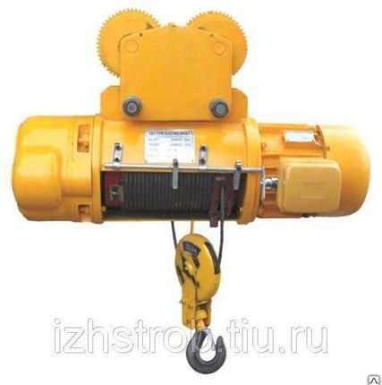 Фото №0 Тельфер электрический с тележкой CD-2.0