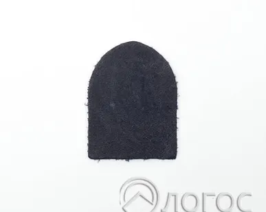 фото Заплатки декор.пришивн. кожа И 13 50х38мм, синий, синий