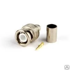 фото РАЗЪЁМ штекер BNC RG-6 обжим