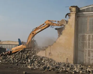 фото Демонтаж сооружений