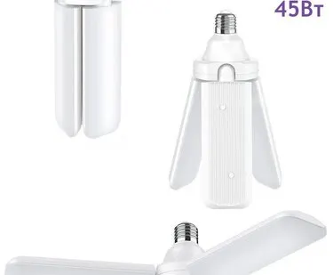 фото Лампа LED Т 80-3 45Вт, Е-27, 6500К, 4050Лм, "Трансформер" /ФАРЛАЙТ