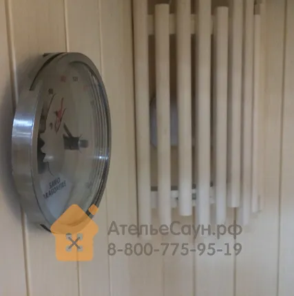 Фото №4 Термометр из стали Sawo Dragonfire FireMeter 232-TM-DRF (с лазерной гравировкой)