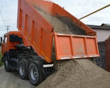 фото Доставка песка