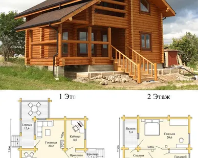 фото Сруб 110 кв.м