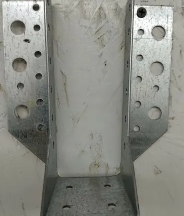 Фото №0 Опора бруса открытая 50х140