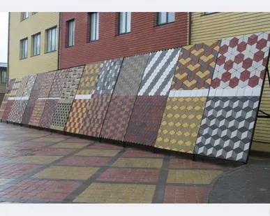 фото Тротуарная плитка Восток 400*400*50мм красный (6,25 в кв.м)