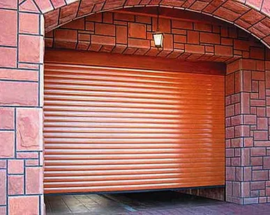 фото Рольворота ALUTECH автоматические профиль AG77 Alutech