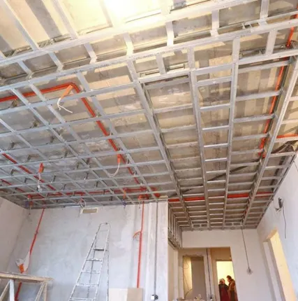 Фото №0 Установка гипсокартона