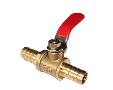 фото Кран-переходник латунный с 8 мм на 8 мм