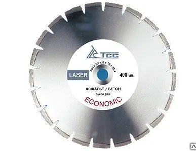 фото Алмазный диск ТСС 400-economic (асфальт, свежий бетон, песчаник)