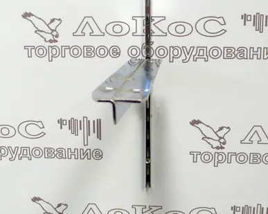 фото Кронштейн для стекла, L=250мм, хром