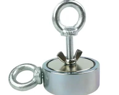 фото Поисковый неодимовый магнит двусторонний F = 100 кг