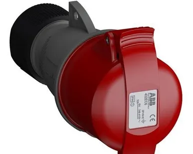 фото Розетка кабельная 432EC6 Easy&Safe 432EC6 32А 3P+N+E IP44 6ч ABB 2CMA102051R1000