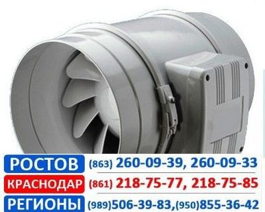 фото Вентиляторы канальные